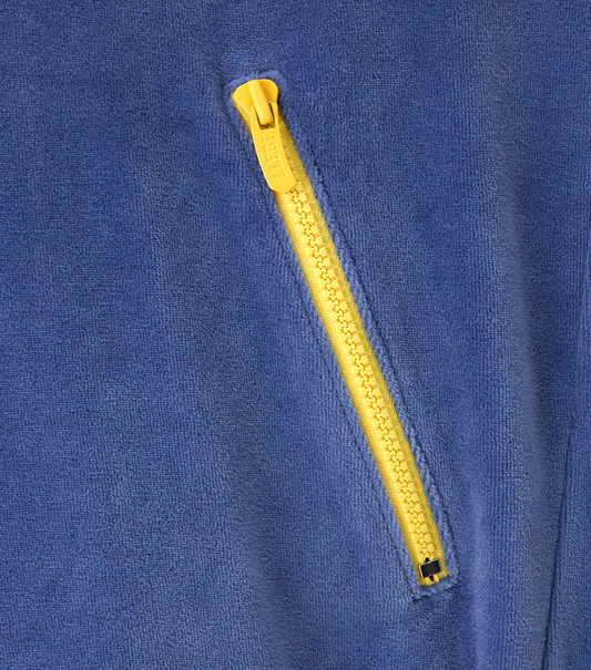 VELOUR HALF-ZIP PULLOVER
