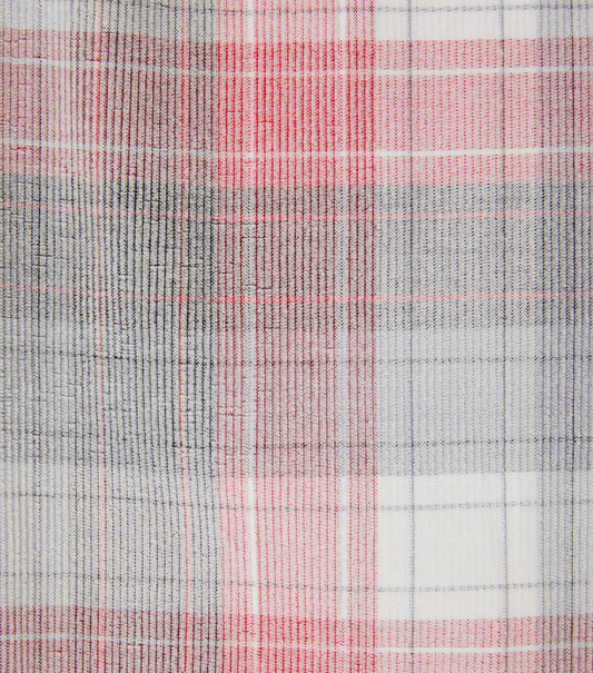 FADED CHECK PAJAMA PANTS
