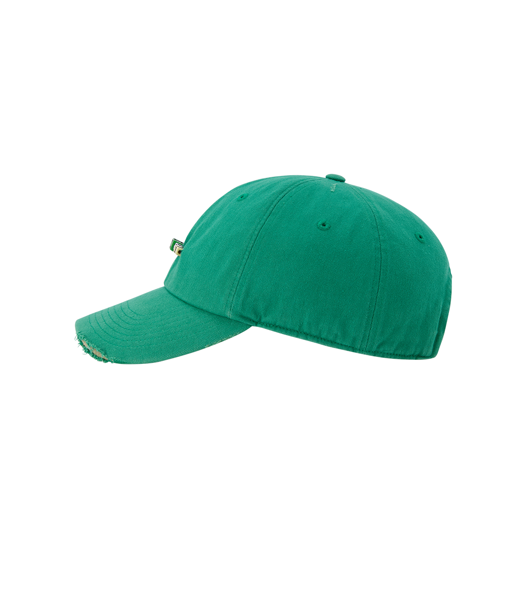 CUBE LOGO DESTROYED BALL CAP