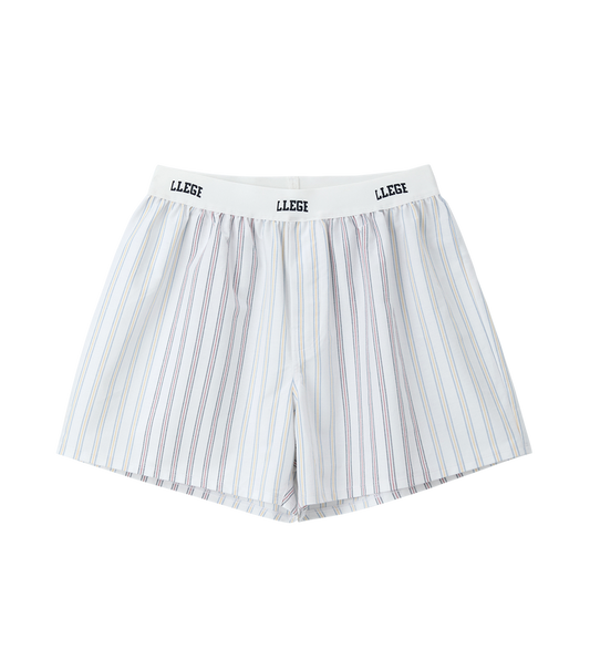 MULTI STRIPE OXFORD BOXER PANTS