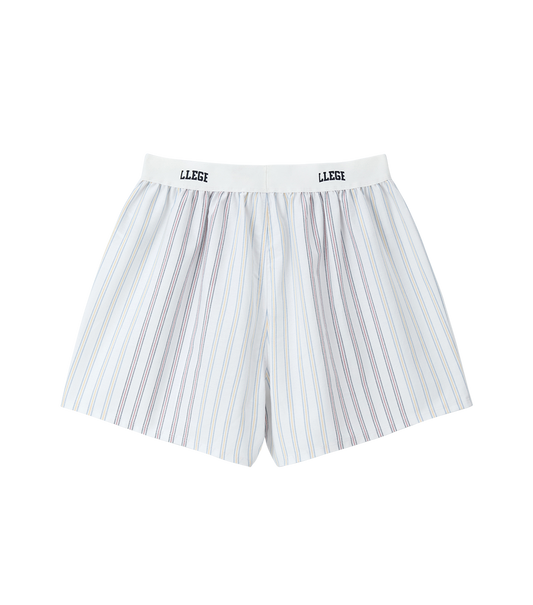 MULTI STRIPE OXFORD BOXER PANTS