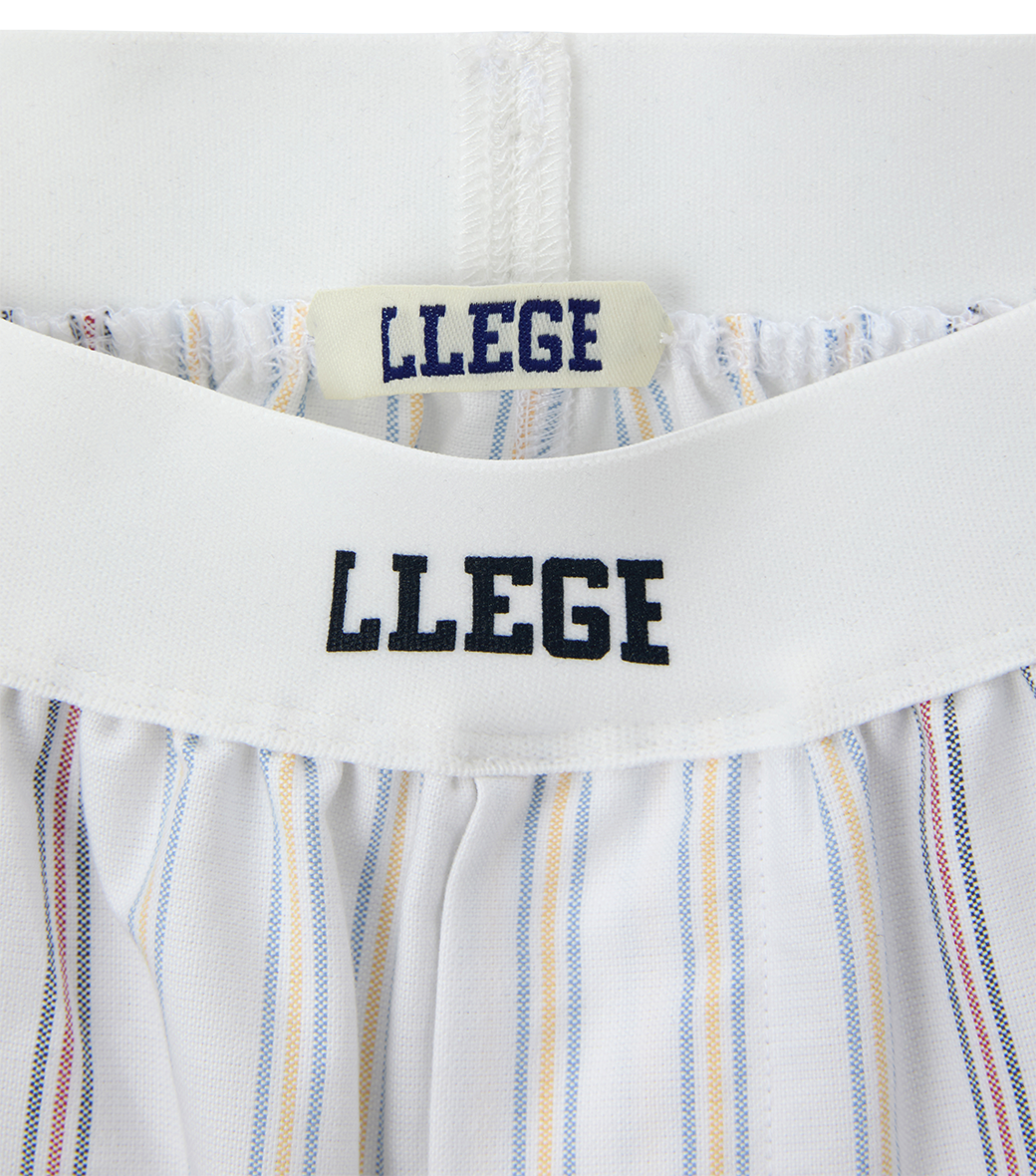 MULTI STRIPE OXFORD BOXER PANTS