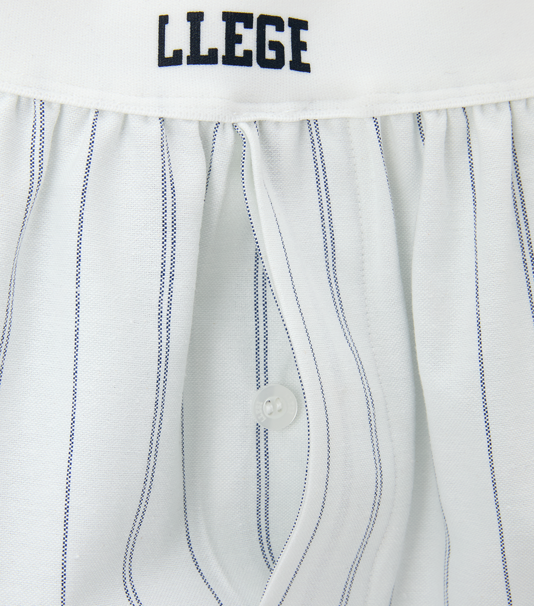 STRIPE OXFORD BOXER PANTS