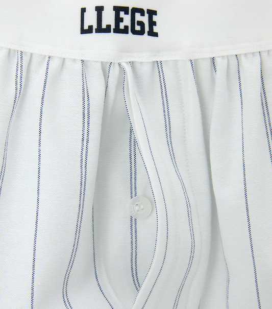 STRIPE OXFORD BOXER PANTS