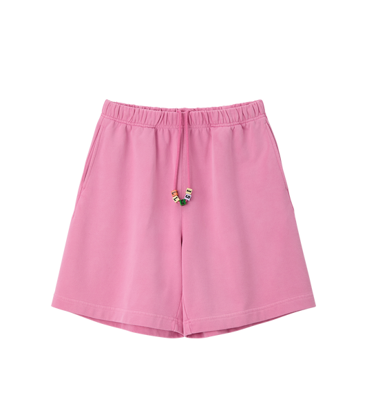 GARMENT DYED CUBE LOGO SHORTS