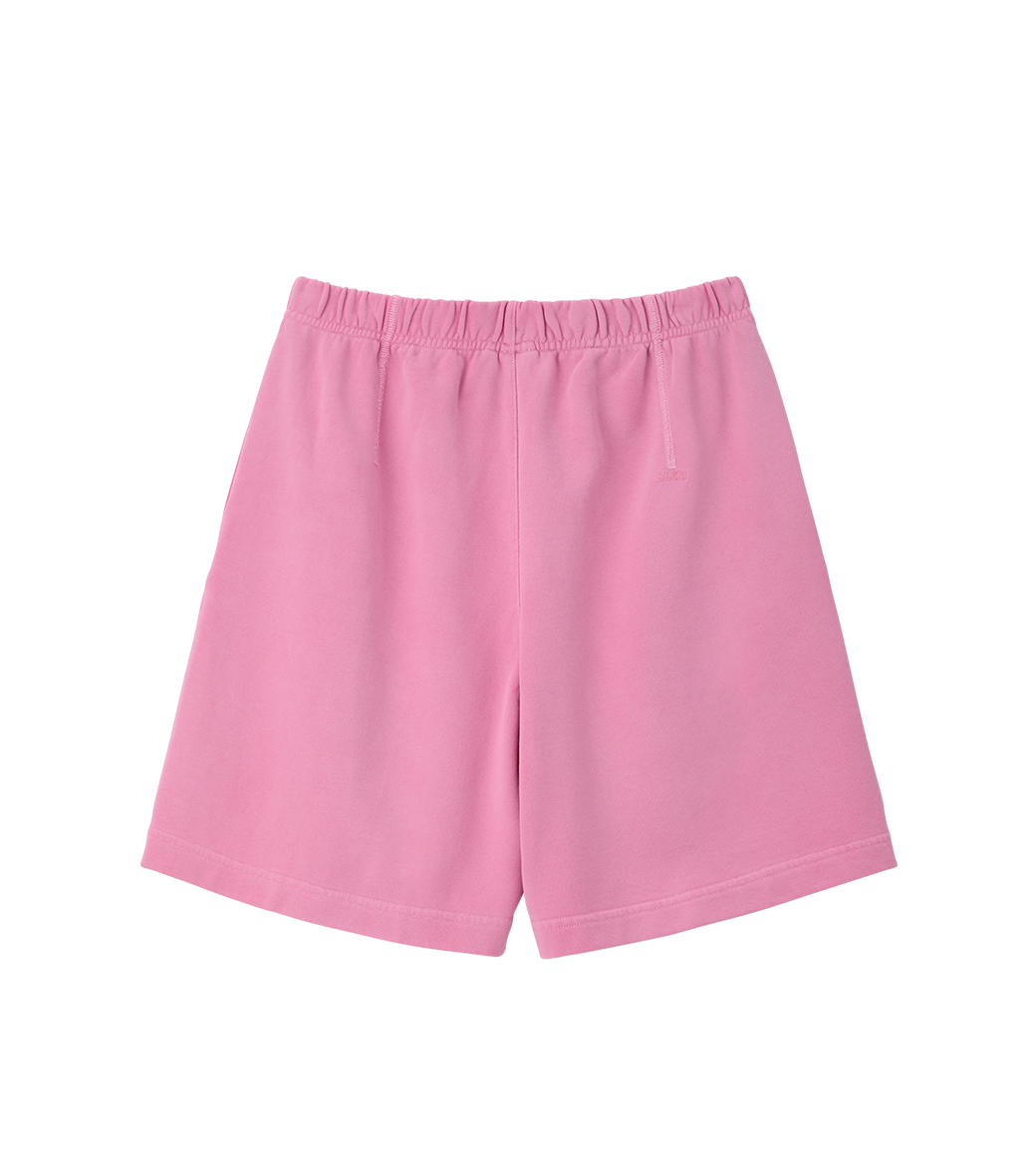 GARMENT DYED CUBE LOGO SHORTS