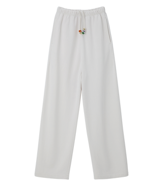 GARMENT DYED CUBE LOGO SWEATPANTS