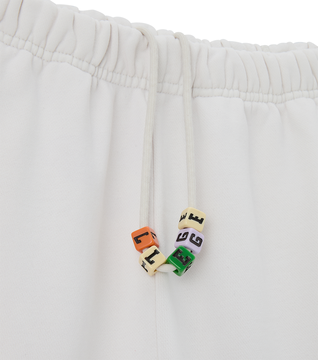 GARMENT DYED CUBE LOGO SWEATPANTS