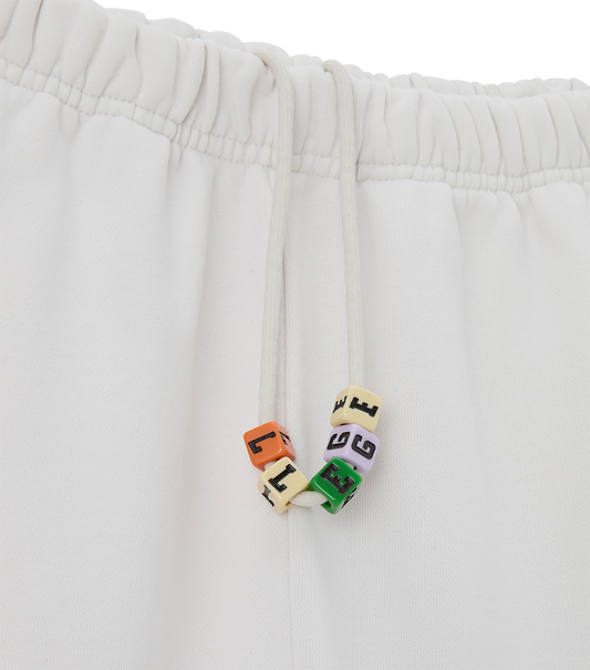 GARMENT DYED CUBE LOGO SWEATPANTS