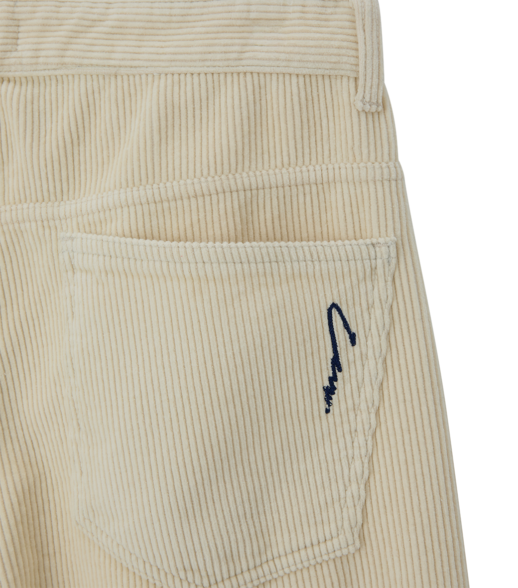 LLEGE EMBROIDERY CORDUROY PANTS