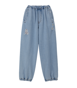 DESTROYED BALLOON DENIM JOGGER