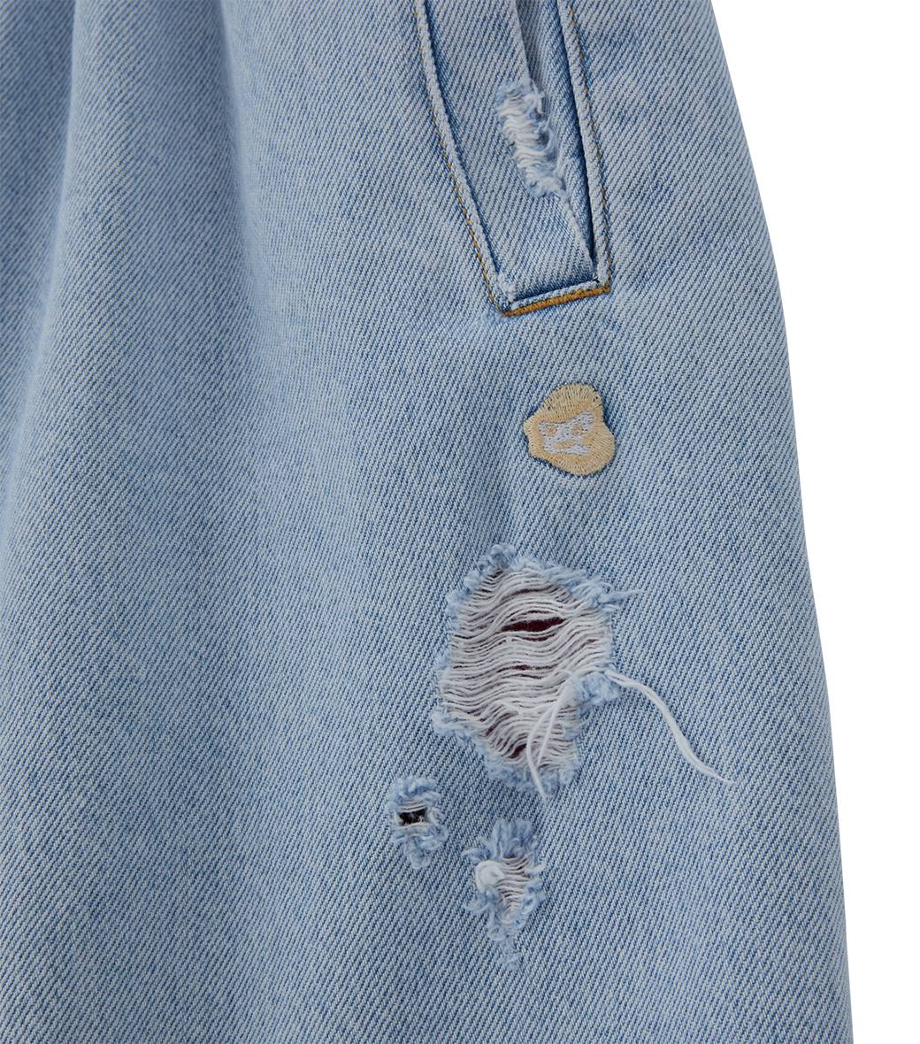 DESTROYED BALLOON DENIM JOGGER