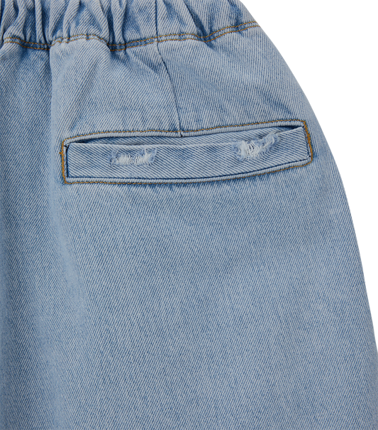 DESTROYED BALLOON DENIM JOGGER