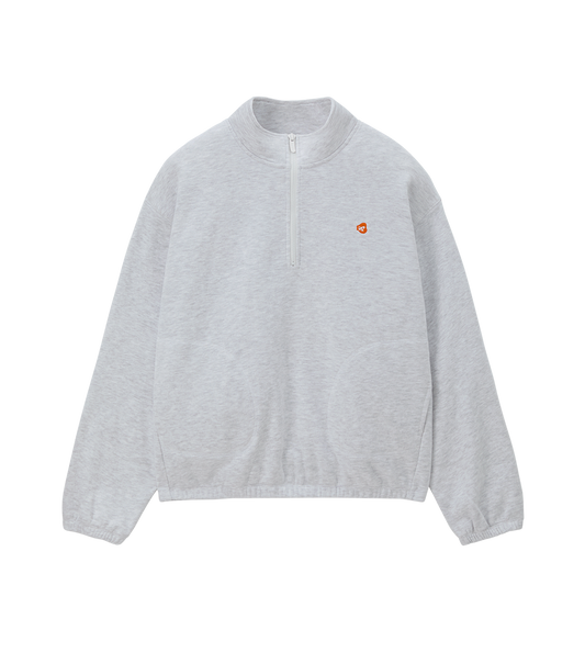 OVERSIZED HALF ZIP-UP