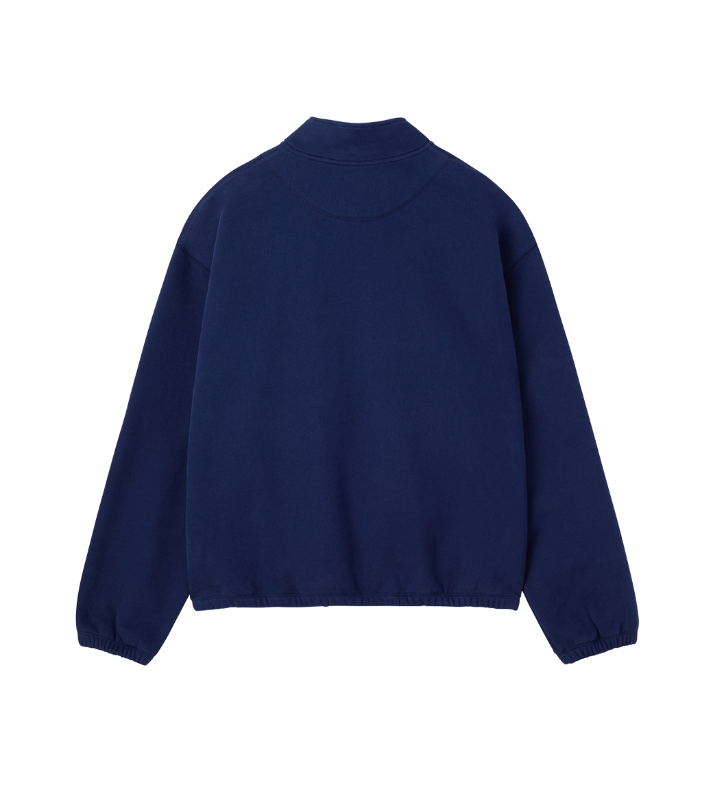 OVERSIZED HALF ZIP-UP