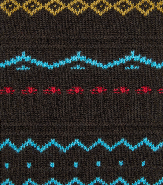 FAIR ISLE LEG WARMER